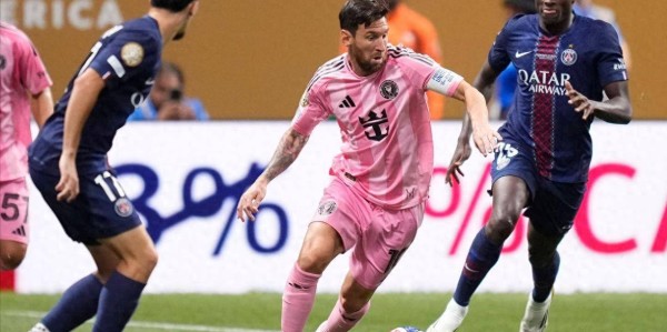 止步世俱杯16强！迈阿密淘汰赛4球惨败给巴黎 法媒晒图暗刺梅西