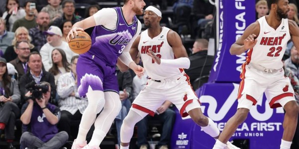 努尔基奇连场三双阿德巴约26+15 热火31分大胜爵士